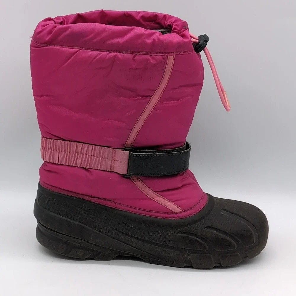 Sorel‎ Boots Womens Pink 5 Insulated Snow Winter Shoe Mid Calf Warm NY1965-684